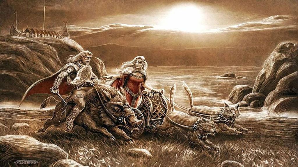 Скандинавская мифология: Боги и миры Иггдрасиля
